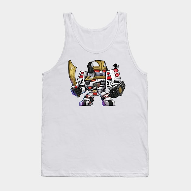 TigerZord Tank Top by mprokolo corgi